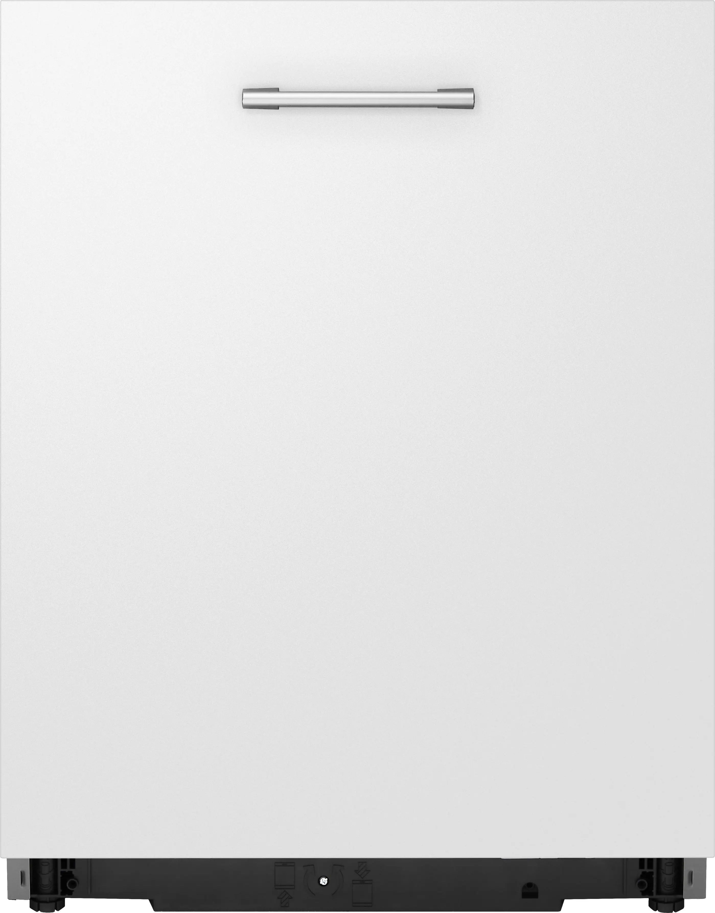 Front. LG - STUDIO 24" Top Control Smart Built-In Stainless Steel Tub Panel Ready Built-In Dishwasher with 3rd Rack, QuadWash, 45dBA - Gray.