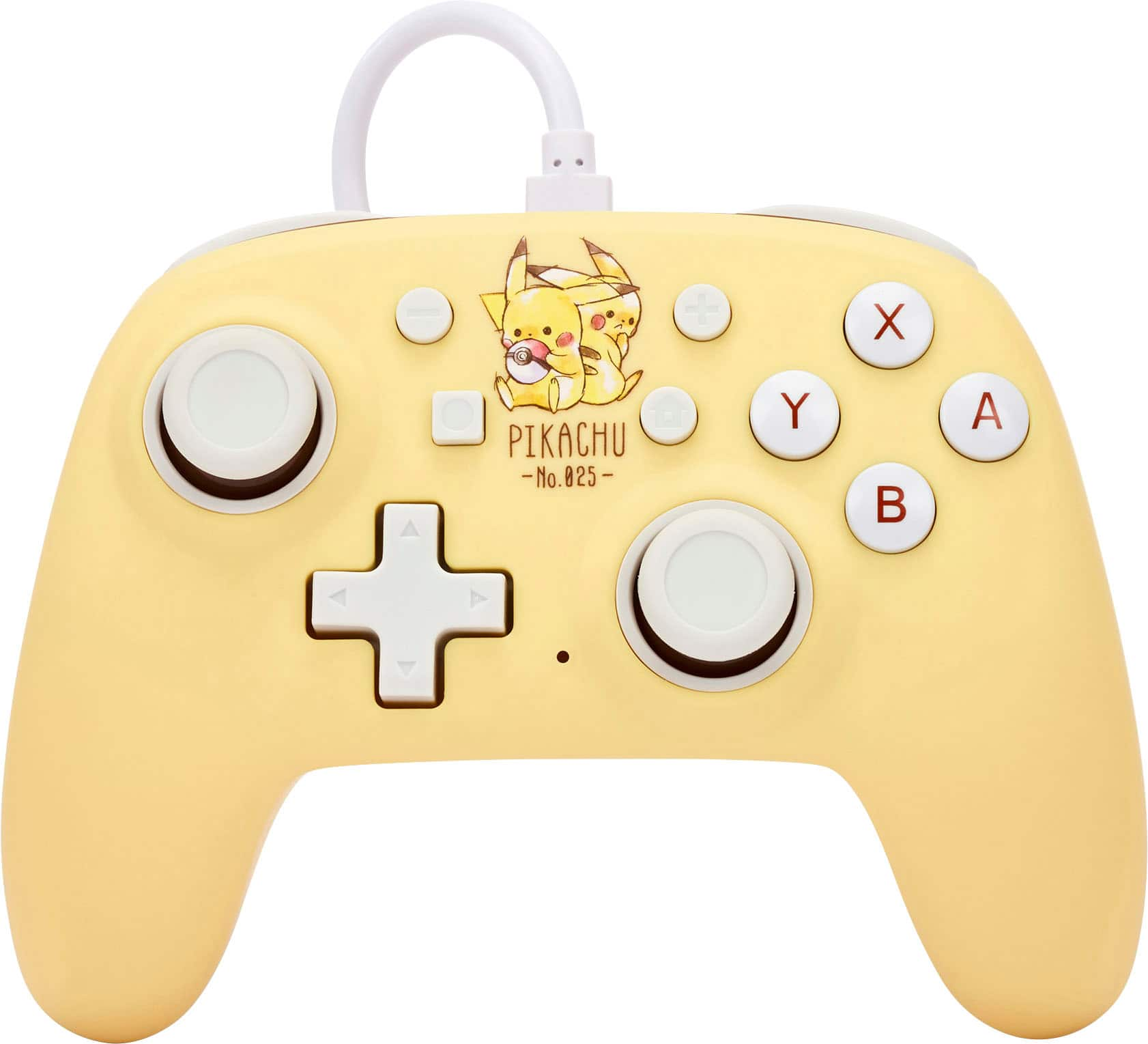 Best Buy: PowerA Enhanced Wired Controller for Nintendo Switch Pokémon:  Pikachu Grey 1517916-01