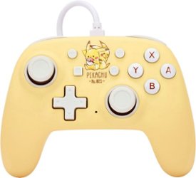 PowerA - Nano Wired Controller for Nintendo Switch - Pikachu Friends - Front_Zoom