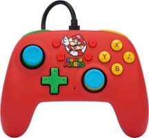 PowerA - Nano Wired Controller for Nintendo Switch - Mario Medley - Front_Zoom