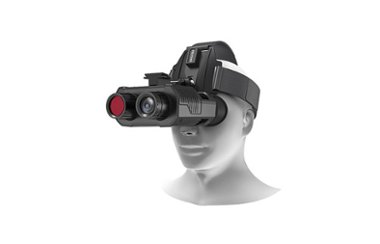 Rexing - B1H 3D 10 x 25 Night Vision Binoculars - Black - Angle_Zoom