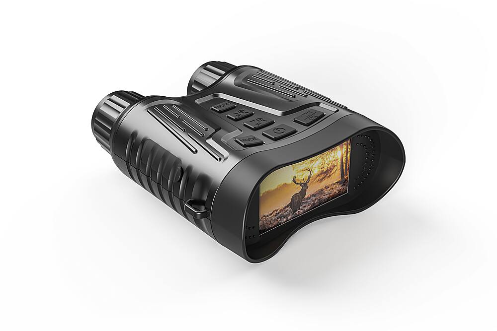 Alt View 11. Rexing - B1 Pro 10 x 25 Night Vision Binoculars - Black.