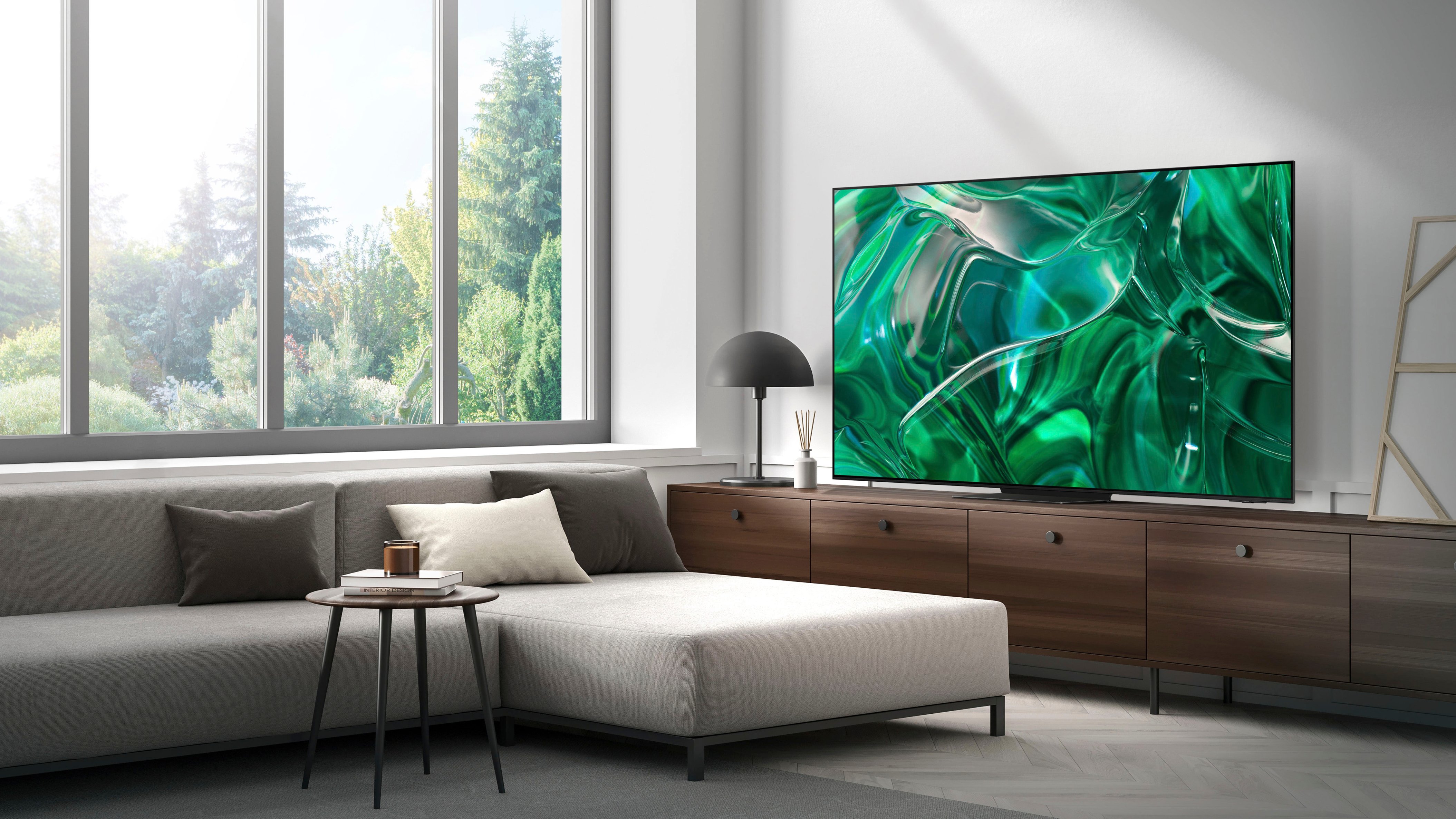 Samsung - 55 Class S95C Series OLED 4K UHD Smart Tizen TV
