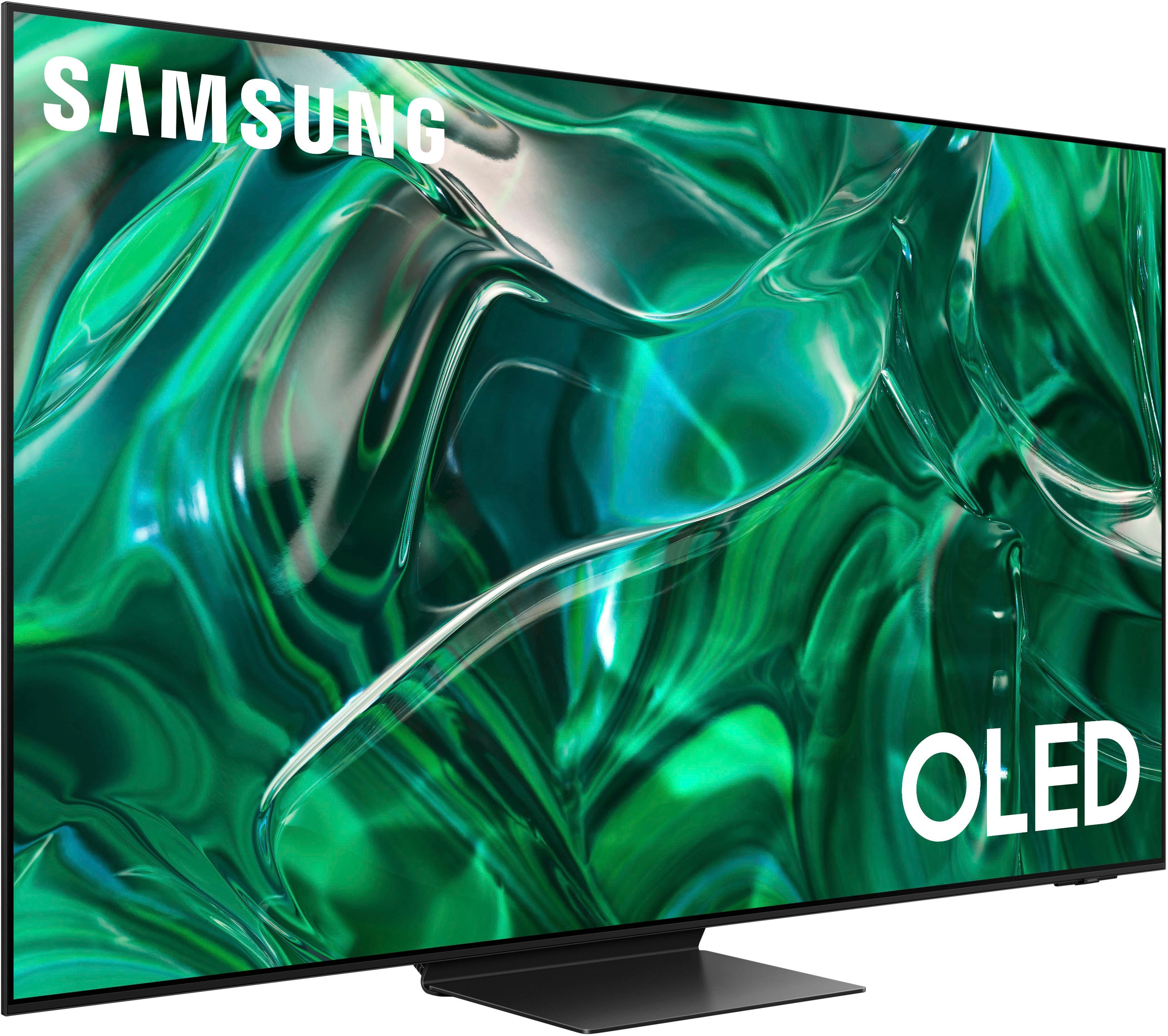 Alt View 11. Samsung - 65" Class S95C OLED 4K UHD Smart Tizen TV - Titan Black.