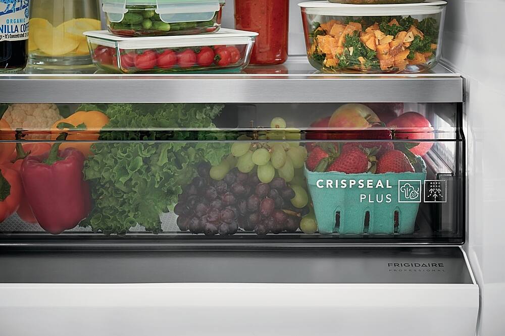 Alt View 12. Frigidaire - Professional 19 Cu. Ft. Single-Door Refrigerator - Stainless Steel.