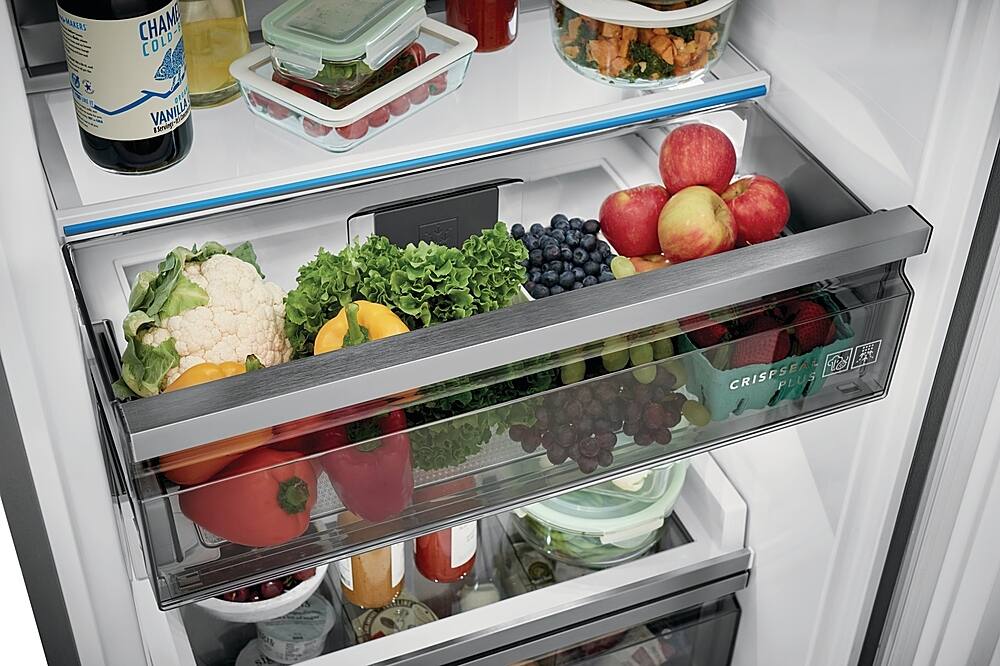 Alt View 14. Frigidaire - Professional 19 Cu. Ft. Single-Door Refrigerator - Stainless Steel.