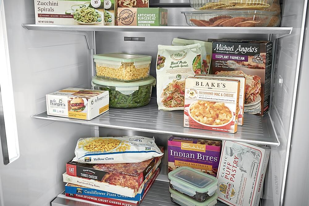 Alt View 15. Frigidaire - Professional 19 Cu. Ft. Single-Door Freezer - Stainless Steel.