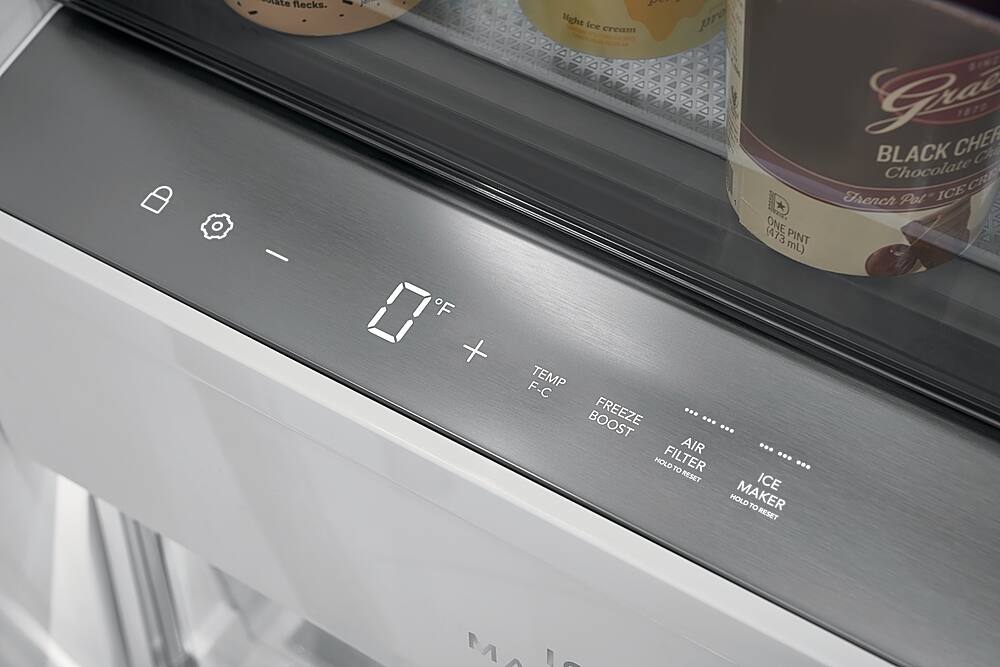 Alt View 16. Frigidaire - Professional 19 Cu. Ft. Single-Door Freezer - Stainless Steel.