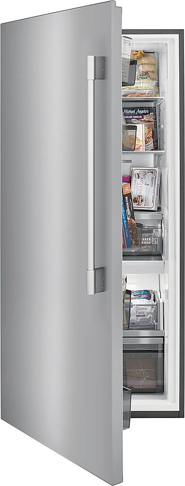 Alt View 2. Frigidaire - Professional 19 Cu. Ft. Single-Door Freezer - Stainless Steel.
