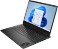 Angle. HP OMEN - 16" 165Hz Full HD Gaming Laptop - AMD Ryzen 9-7940HS - 16GB Memory - NVIDIA GeForce RTX 4070 - 512GB SSD - Shadow Black.