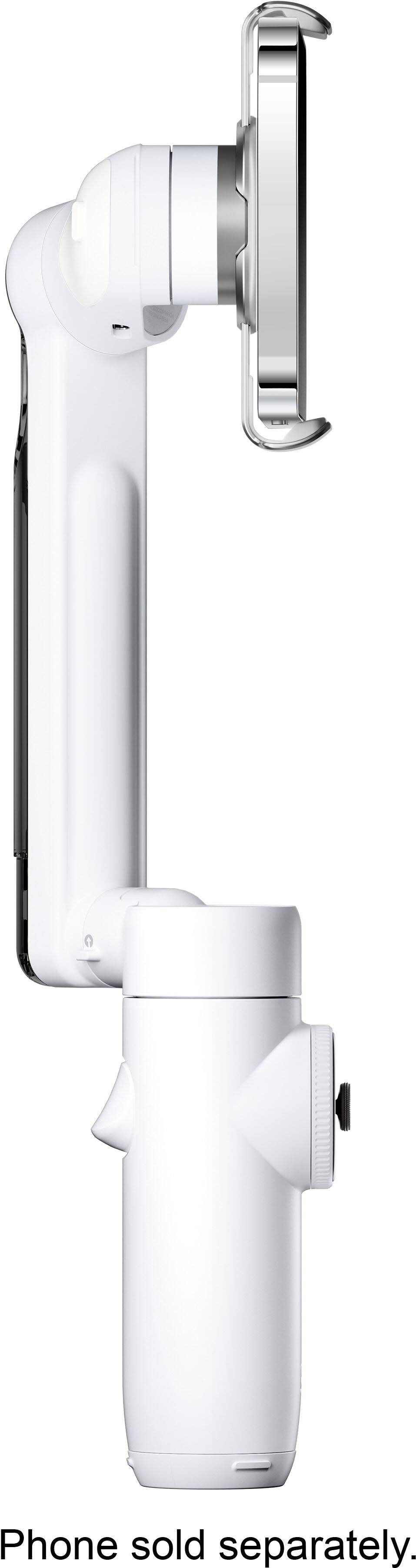 Alt View 17. Insta360 - Flow Standard 3-axis Gimbal Stabilizer for Smartphones with built-in Tripod - White.