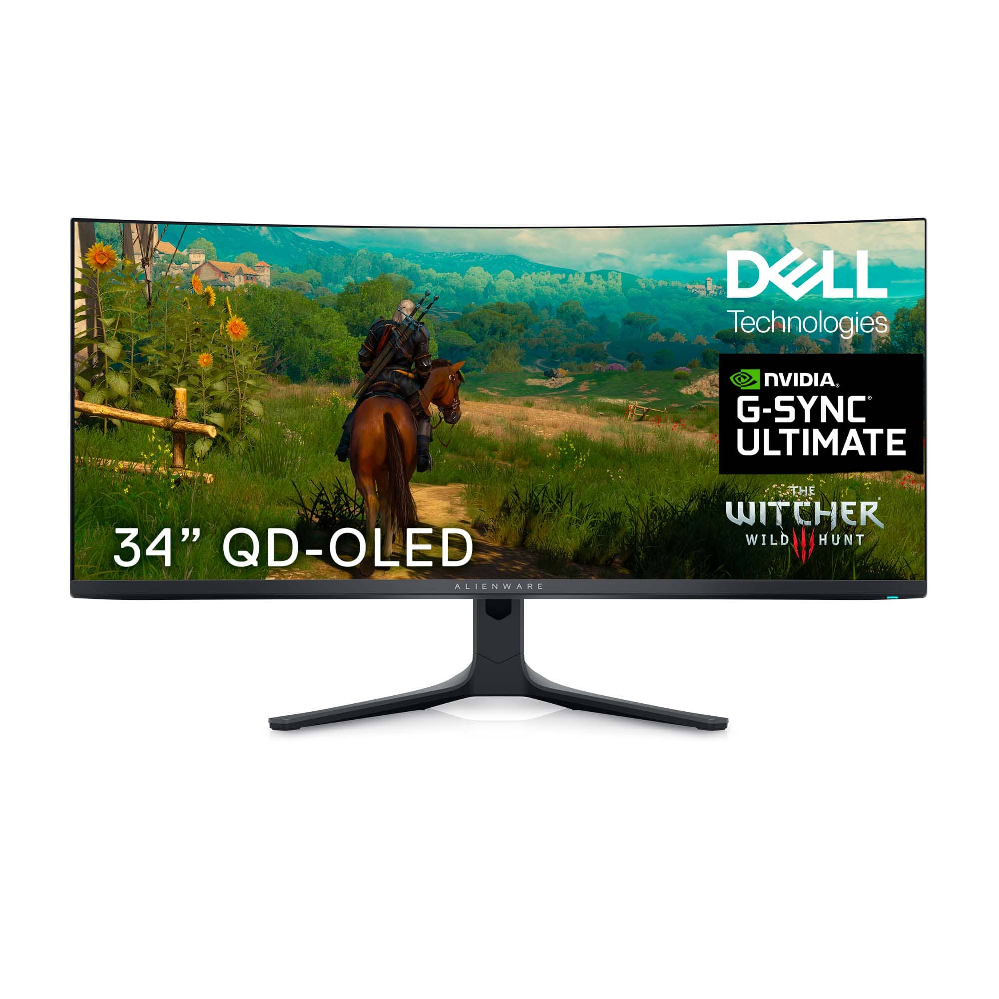 Alienware AW3423DWF 34 Quantum Dot OLED Curved Ultrawide Gaming