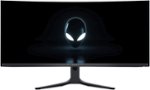 Alienware - AW3423DWF 34" Quantum Dot OLED Curved Ultrawide Gaming Monitor - 165Hz - AMD FreeSync Premium Pro - VESA - HDMI,USB - Dark Side of the Moon