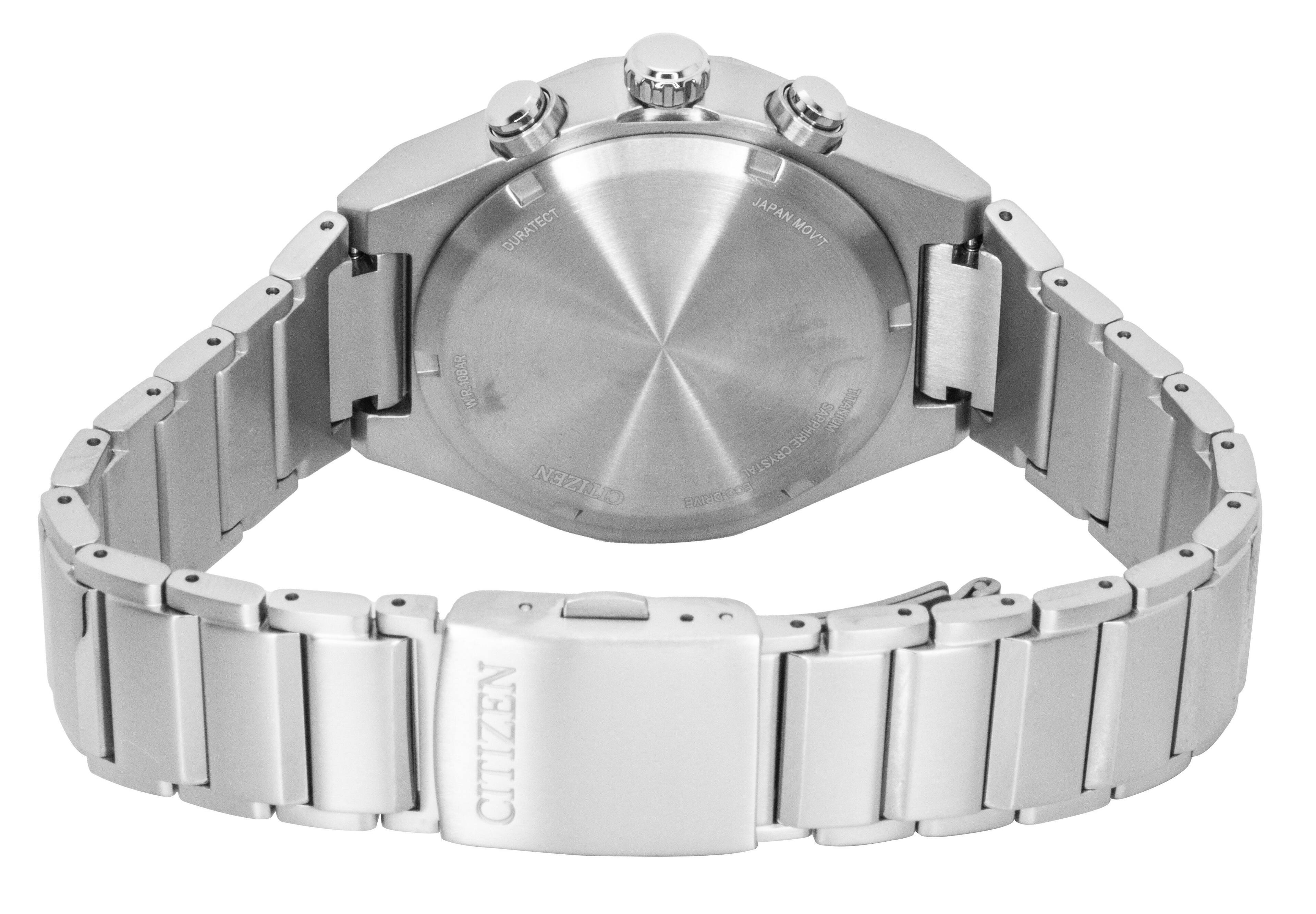 DURATECT  
JAPAN MOV'T  
W.R.10BAR  
CITIZEN  
SAPPHIRE TITANIUM CRYSTAL ECO-DRIVE  
CITIZEN