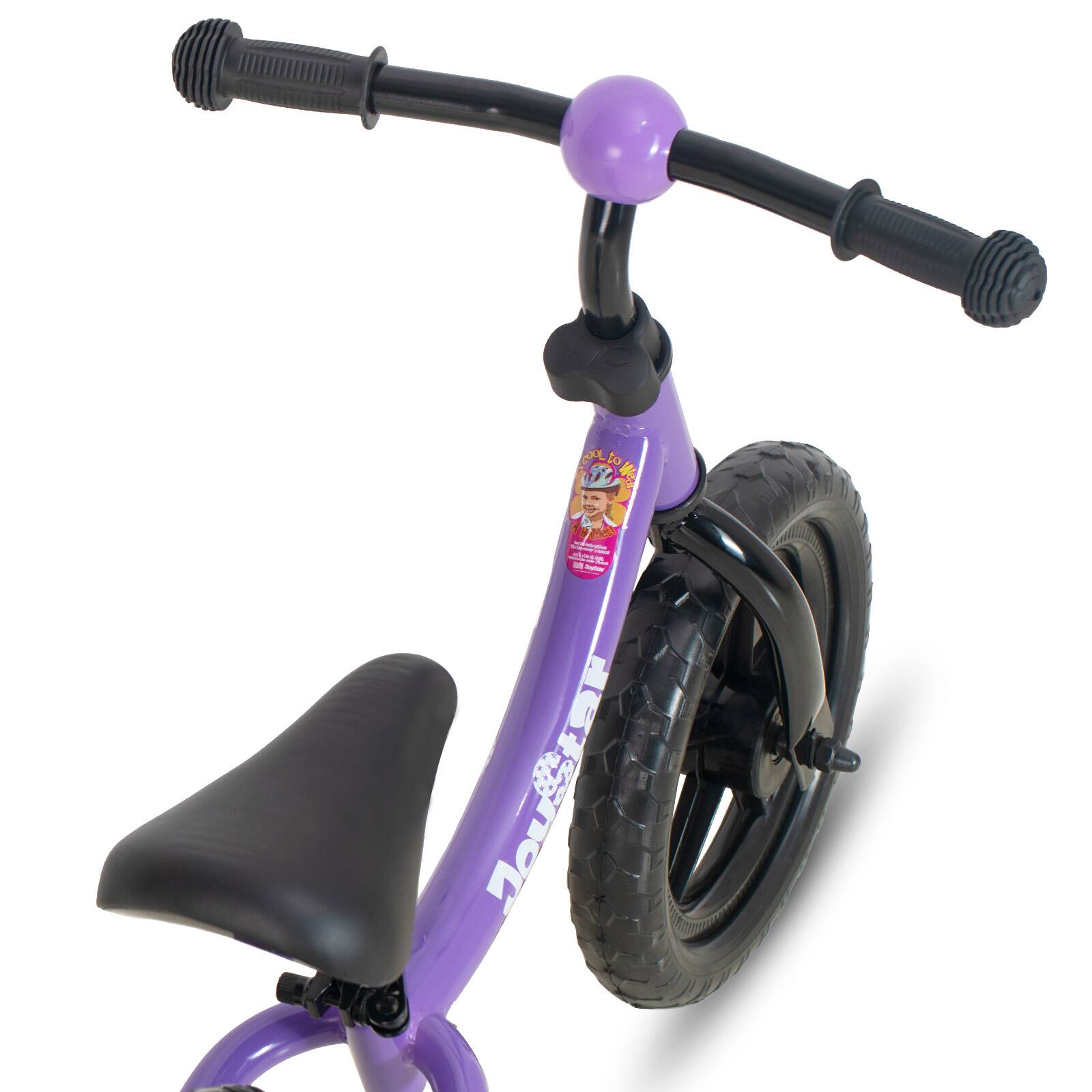 Alt View 2. JOYSTAR - JOYSTAR Marcher Toddler Balance Bike for Boys Girls Ages 18 Months to 5 Years Old, No Pedal Bike, 12" Purple - Purple.