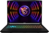MSI - Crosshair 16" 144hz Gaming Laptop - Intel 13TH Gen Core i7 with 16GB Memory - NVIDIA GeForce RTX 4070 - 1TB SSD - Black - Front_Zoom