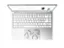 Alt View 1. GIGABYTE - AERO 14" OLED QHD Creator Laptop - Intel i7-13700H with 16GB LPDDR5 and 1TB SSD - NVIDIA RTX 4050 - White.