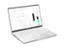 Alt View 3. GIGABYTE - AERO 14" OLED QHD Creator Laptop - Intel i7-13700H with 16GB LPDDR5 and 1TB SSD - NVIDIA RTX 4050 - White.