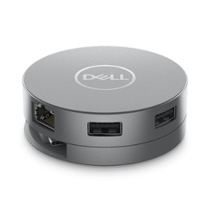 Dell 6-in-1 USB-C Multiport Adapter - DA305 - Gray