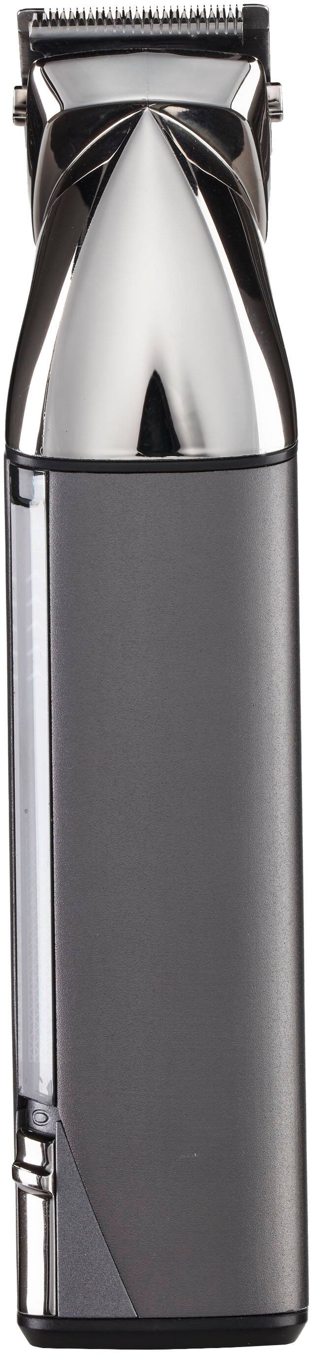 Conair - ConairMan Ultimate Trim Precision All-in-One Metal Groomer Magnetic Head Trimmer - Silver