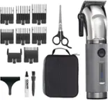 Angle. Conair - Conairman Close-Cut Precision Professional Lithium-Ion High-Performance Metal Clipper & Trimmer - Silver.