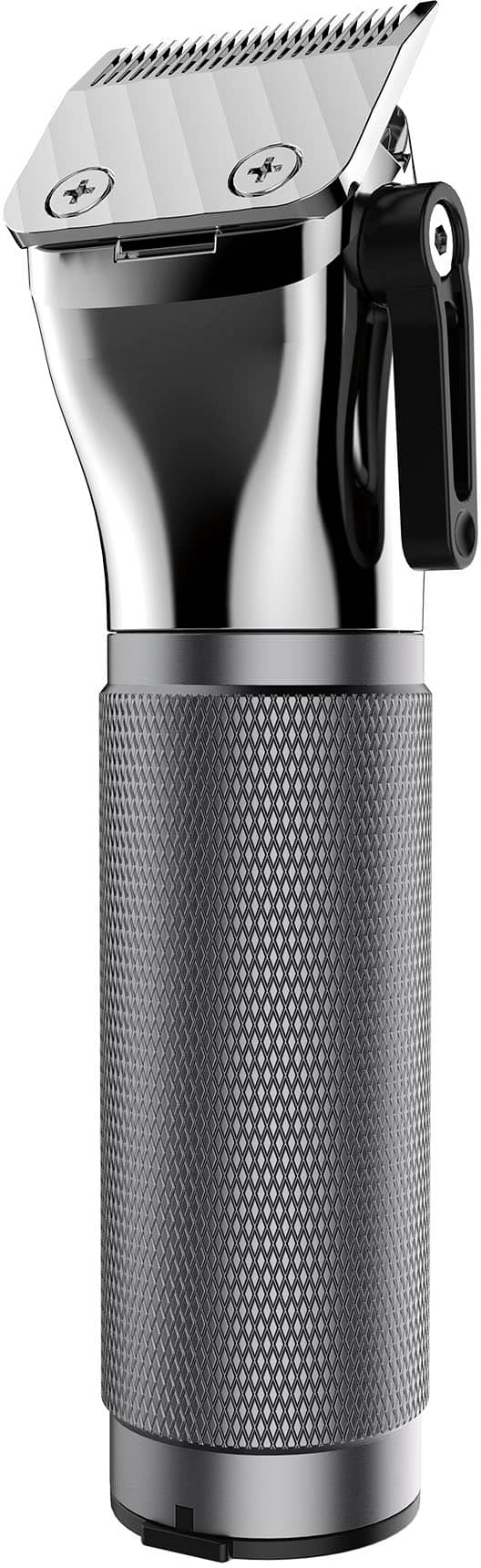 Left. Conair - Conairman Close-Cut Precision Professional Lithium-Ion High-Performance Metal Clipper & Trimmer - Silver.