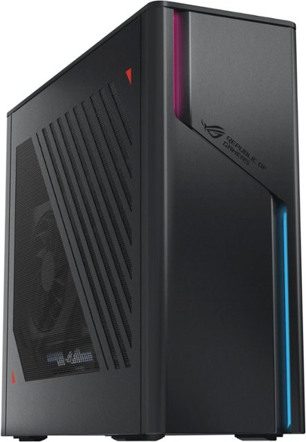 Front Zoom. ASUS - ROG Compact 10L Chassis Gaming Desktop - Intel Core i7-13700F - 16GB Memory - NVIDIA GeForce RT 3060 - 1TB SSD - Black.