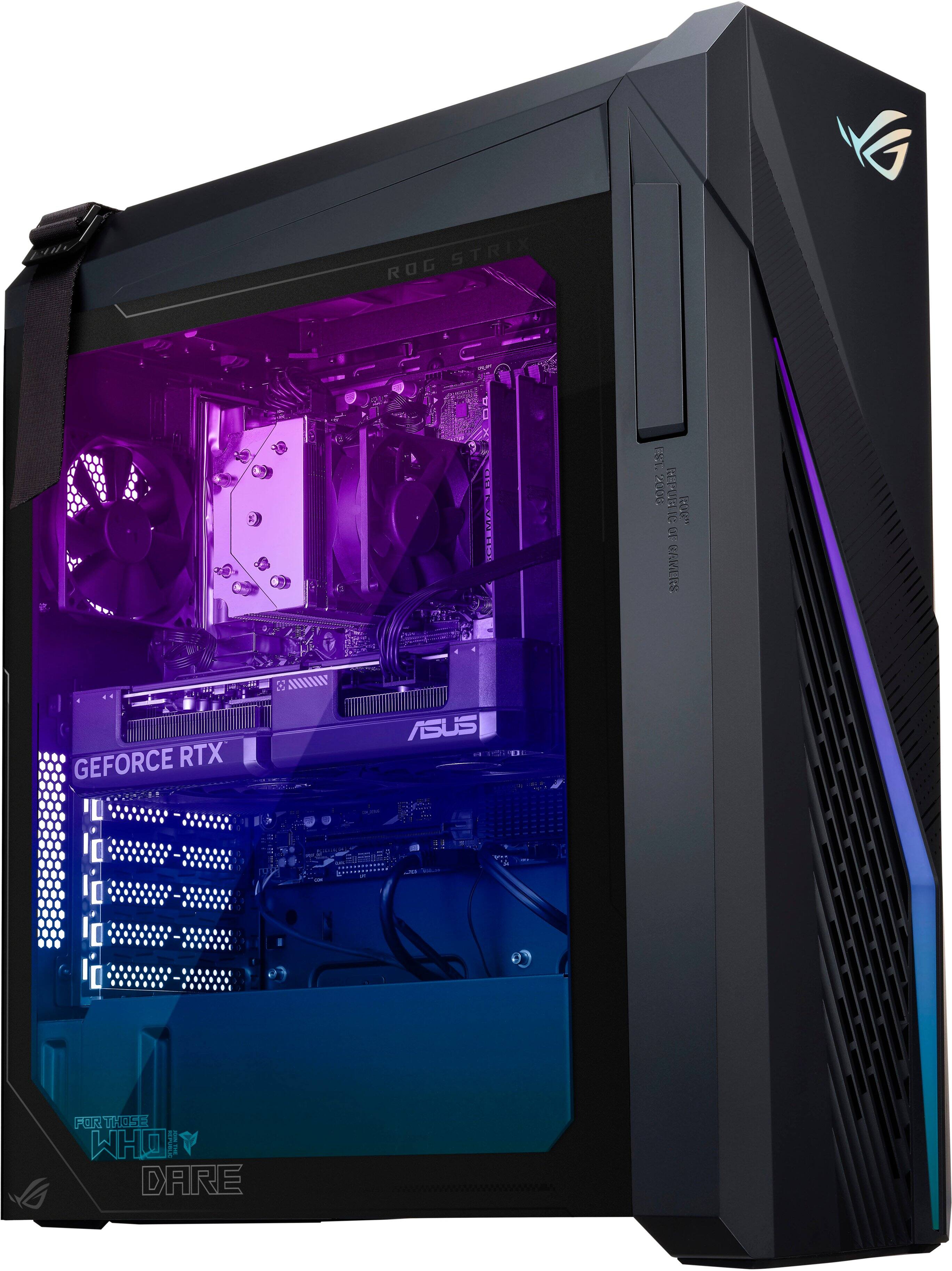 ASUS ROG Gaming Desktop Intel Core i7 13700F 16GB Memory NVIDIA 