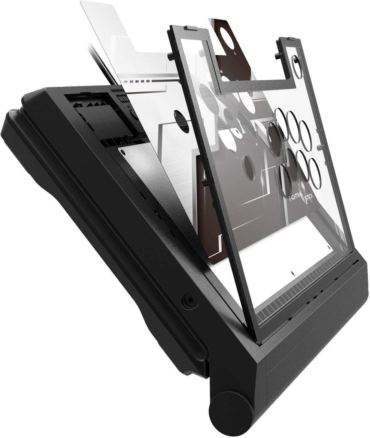 Left. Hori - Fighting Stick Alpha  -Tournament Grade Fightstick for Xbox Series X | S - Black.