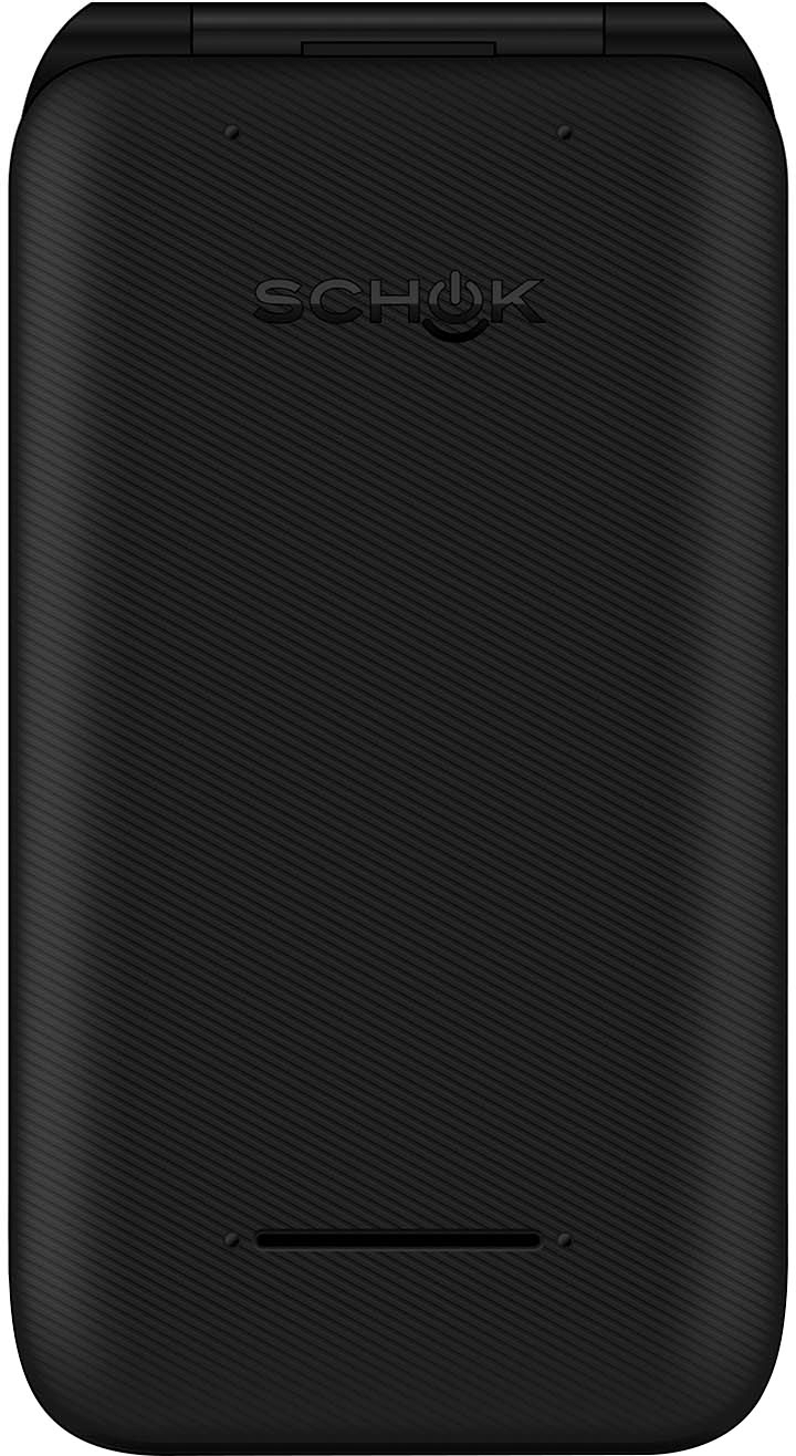 Back View: Boost Mobile - Schok Flip 8GB Prepaid - Black
