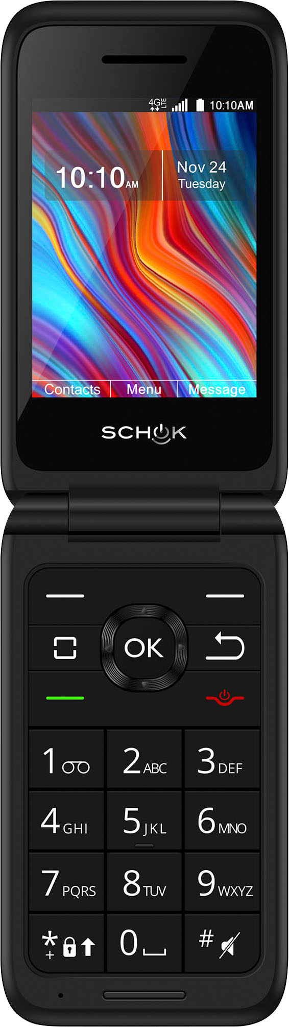 Boost Mobile Schok Flip 8GB Prepaid Black PDF318BSOANBR2 - Best Buy