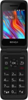 Boost Mobile - Schok Flip 8GB Prepaid - Black - Front_Zoom