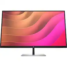 Front. HP - 31.5" IPS LCD 4K UHD 60Hz Monitor (USB, HDMI) - Black Silver, Silver.