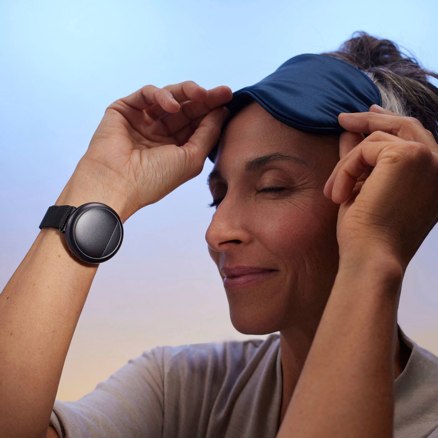 Cool Down or Warm Up at the touch of a button For: Hot flashes, Sleep, Stress, Night sweats, Chills, Comfort.