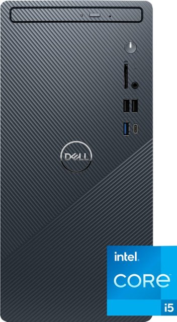 Front Zoom. Dell - Inspiron 3020 Desktop - 13th Gen Intel Core i5  - 8GB Memory - Intel UHD Graphics 730 - 512GB SSD - Mist Blue.