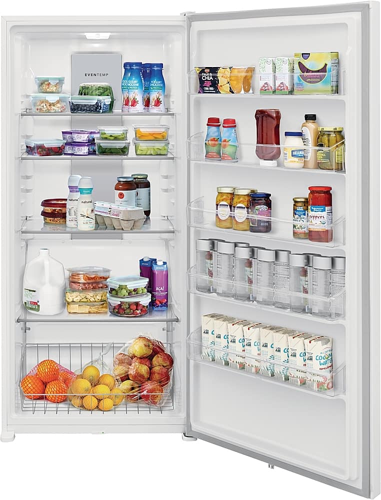 Alt View 2. Frigidaire - 20.0 Cu. Ft Single-Door Refrigerator - White.