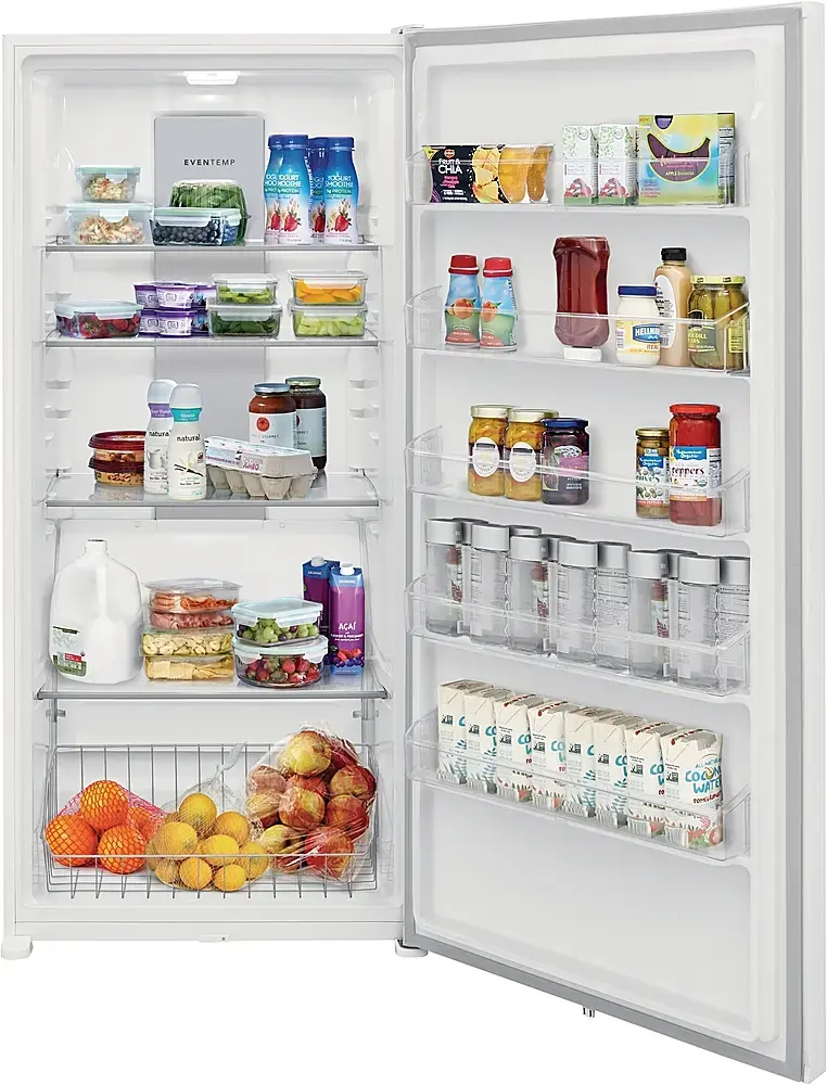 Alt View 2. Frigidaire - 20.0 Cu. Ft Single-Door Refrigerator - White.
