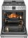Angle. Frigidaire - Professional 5.6 Cu. Ft. Freestanding Gas True Convection Range - Stainless Steel.