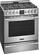 Alt View 20. Frigidaire - Professional 5.6 Cu. Ft. Freestanding Gas True Convection Range - Stainless Steel.