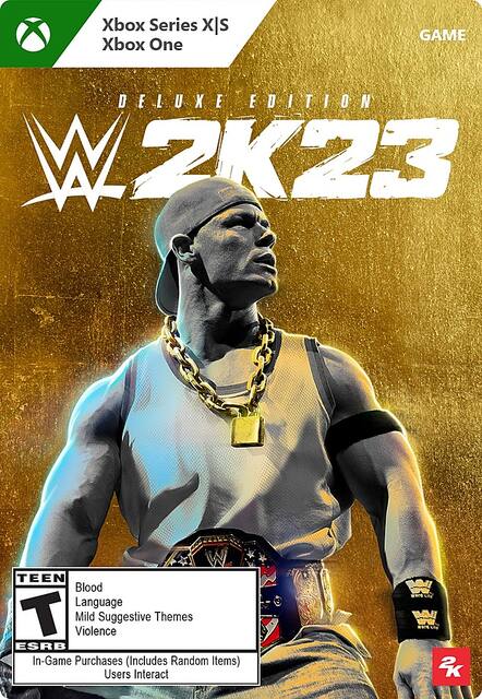 WWE 2K23 Deluxe Edition Xbox One Xbox Series X Xbox Series S