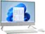 Angle. Dell - Inspiron 27" Touch screen All-In-One Desktop - 13th Gen Intel Core i7 - 16GB Memory - GPU MX550  - 1TB SSD - White.