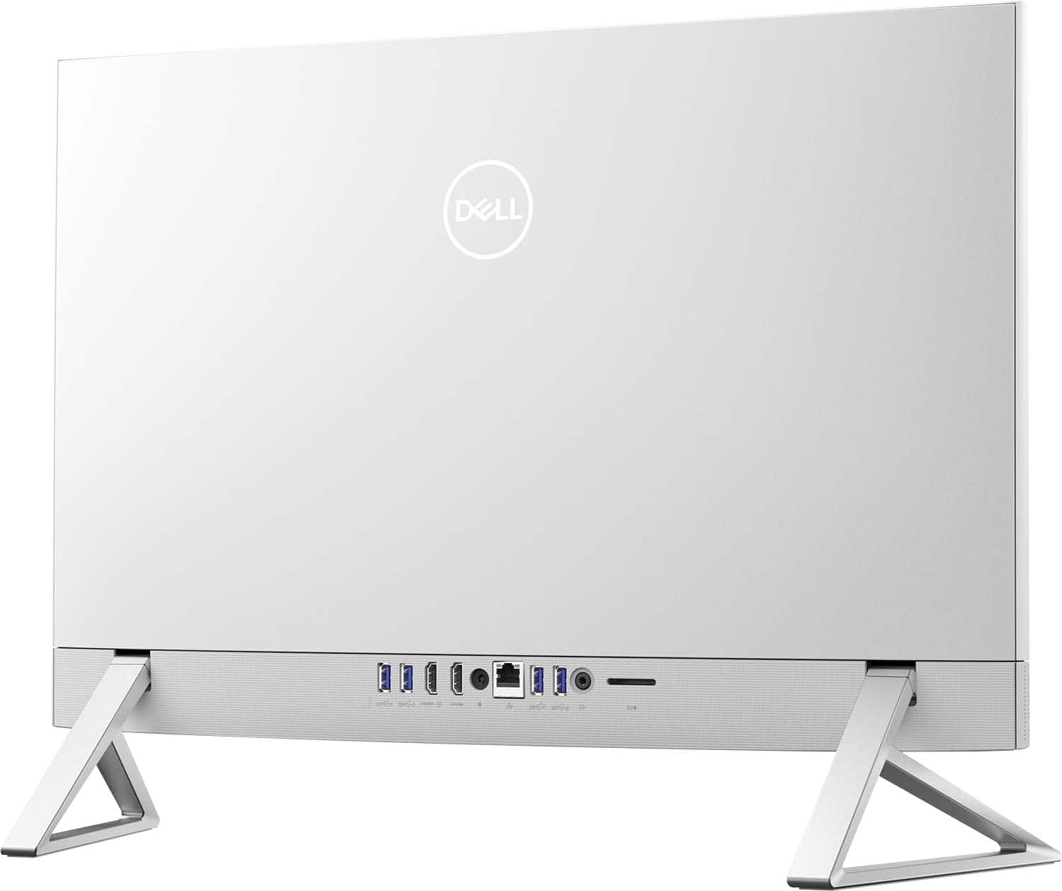 Alt View 2. Dell - Inspiron 23.8" Touch screen All-In-One Desktop - 13th Gen Intel Core i7 - 16GB Memory - 512GB SSD - White.
