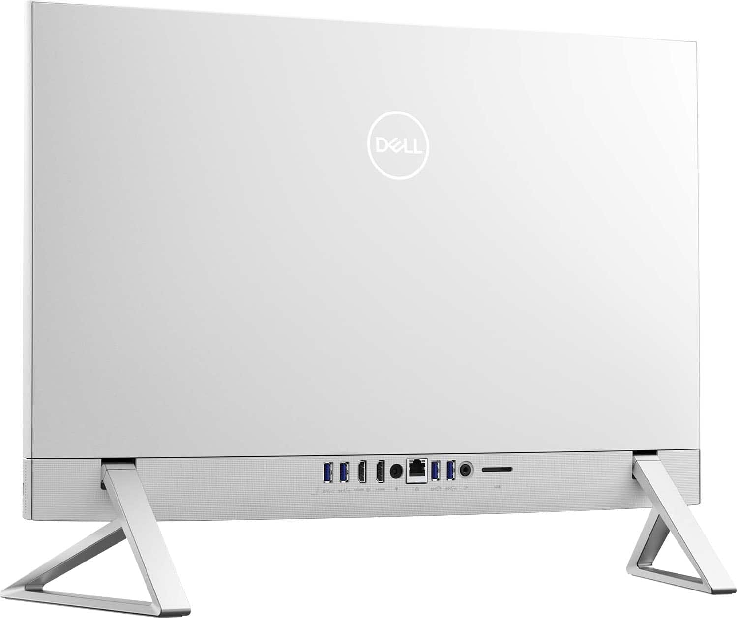Alt View 3. Dell - Inspiron 23.8" Touch screen All-In-One Desktop - 13th Gen Intel Core i7 - 16GB Memory - 512GB SSD - White.