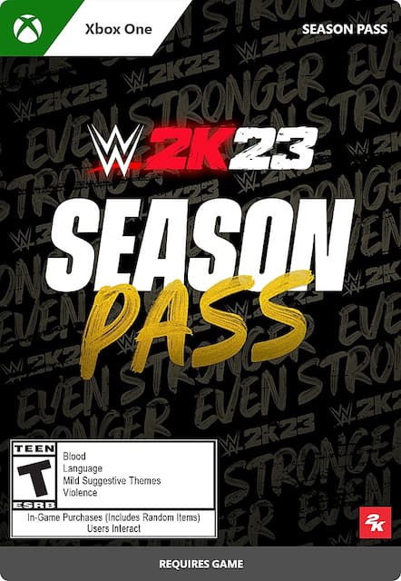 WWE 2K23 Season Pass Xbox One Digital 7D4 00667 Best Buy