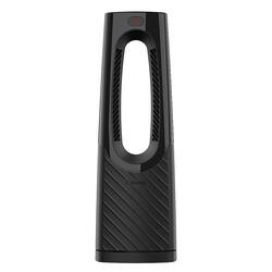 Lasko - 1500-Watt Bladeless Tower Heater with Timer and Remote Control - Black - Front_Zoom