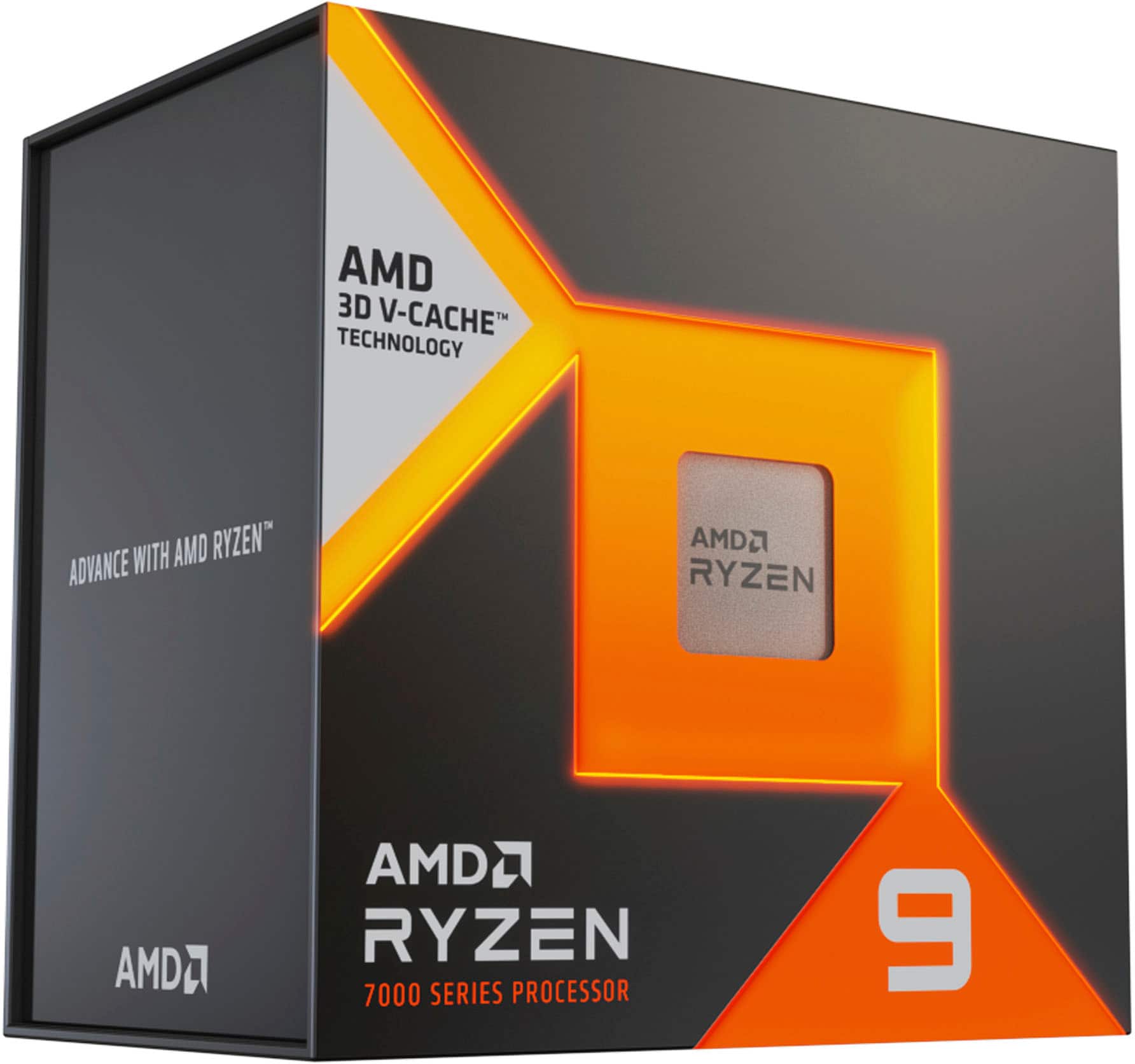Alt View 13. AMD - Ryzen 9 7950X3D 16-Core - 32-Thread 4.2 GHz (5.7 GHz Max Boost) Socket AM5 Unlocked Desktop Processor - Black.
