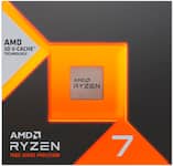 AMD - Ryzen 7 7800X3D 8-Core - 16-Thread 4.2 GHz (5.0 GHz Max Boost) Socket AM5 PCI Express 5.0 Unlocked Desktop Processor - Black