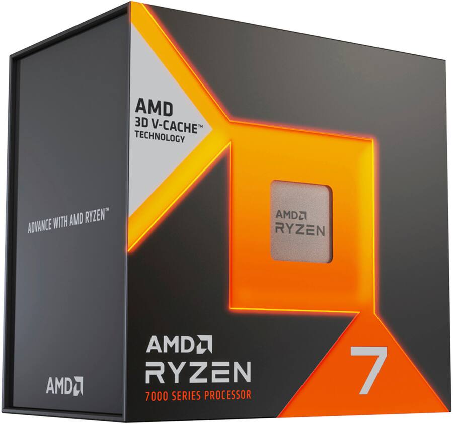 AMD RYZEN 7 7800X3D ほぼ新品 AMD Ryzen 7 7800X3D 8 Core 16 Thread 4.2 GHz (5.0 GHz Max