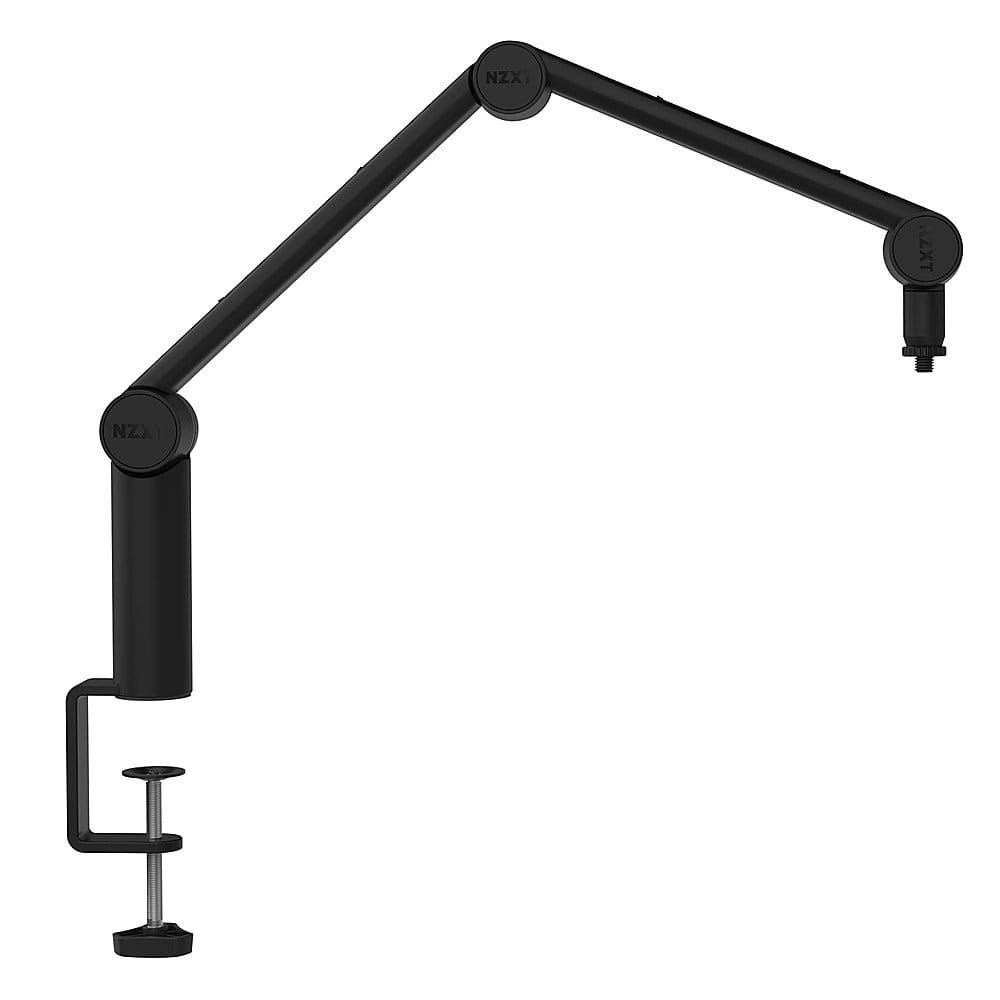 Front. NZXT - Boom Arm Mini - Black.