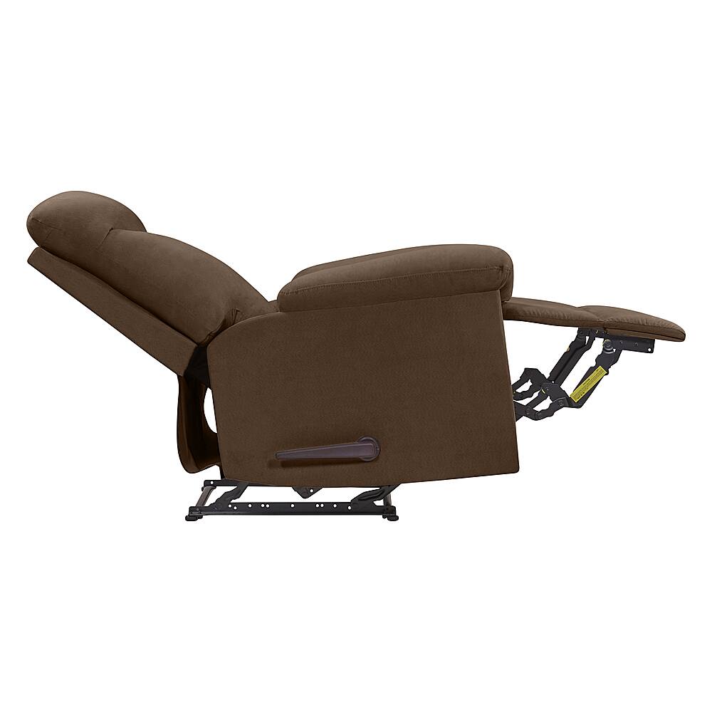 Best Buy ProLounger Lamarc Microfiber Wall Hugger Recliner Dark Brown